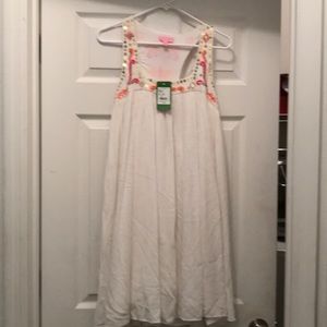 Lilly Pulitzer resort white dress, never worn.